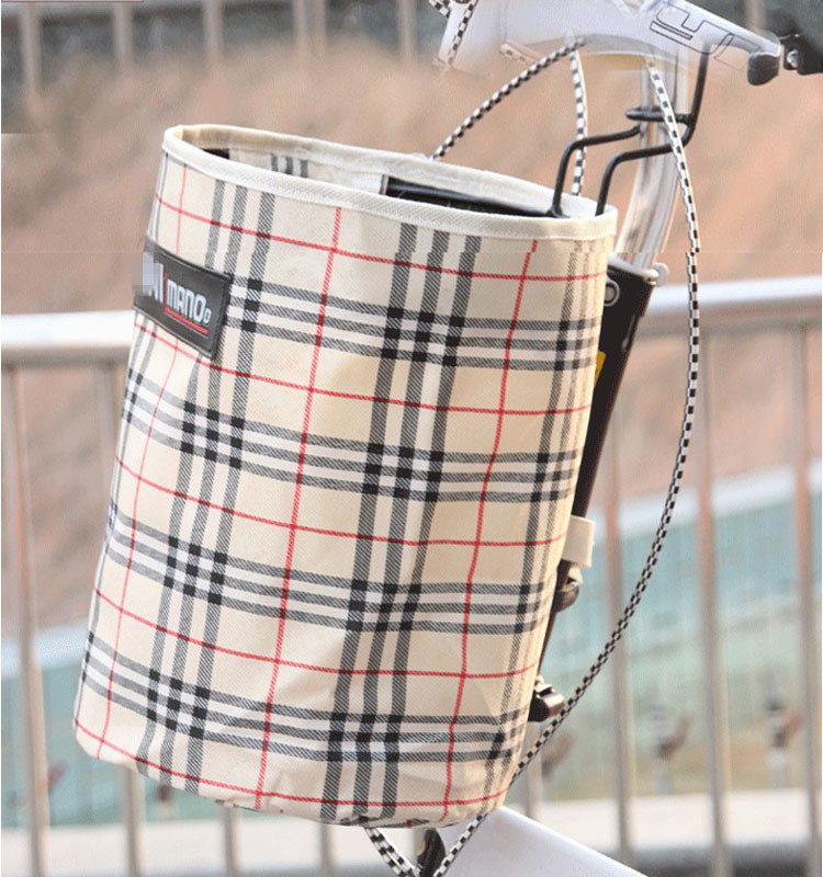 Panier pour vélo en toile - Ref 2257150 Image 6