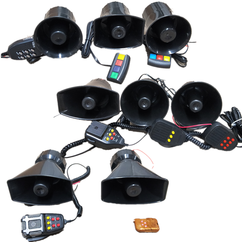 12V 24V Motorcycle car multitone horn yelling 3-tone 4-tone 6 soundhorn 5 7 soundhorn with yelling speaker-Taobao