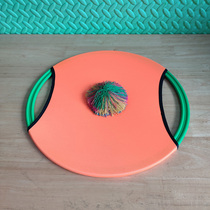 Bomb circle throw ball kindergarten outdoor sports game parent-child toy sensory integration training bouncy ball childrens racket