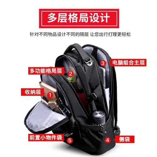 Школьный рюкзак для школьников, трендовая мужская сумка для отдыха, ноутбук для путешествий