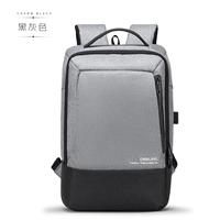 Модный черный серый