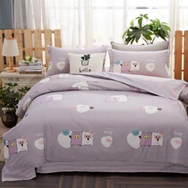 Duvet cover single piece 18x20 cotton 22x24 female 180 sheet cover 220 two-piece set 240 male 2 meters x23