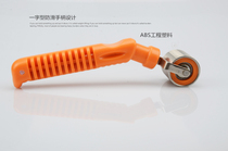 Wallpaper wallpaper construction tools flat flat angle stainless steel double bearing seam roller