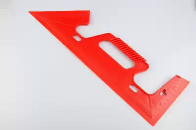 Sticker wallpaper scraper tool thickened oversized adhesive wallpaper scraper Plastic wall cloth special straight inch enlarged scraper