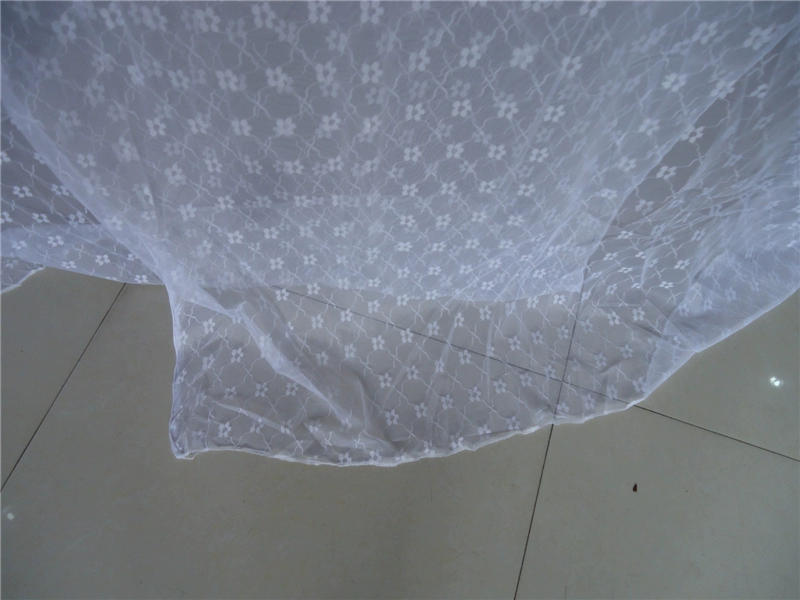 Vintage Lotus Muỗi Net Plum Encoding Square Top Wear Tre Mosquito Net Sinh viên Ký túc xá Cửa đơn Muỗi Net Gửi Hook màn gấp gọn