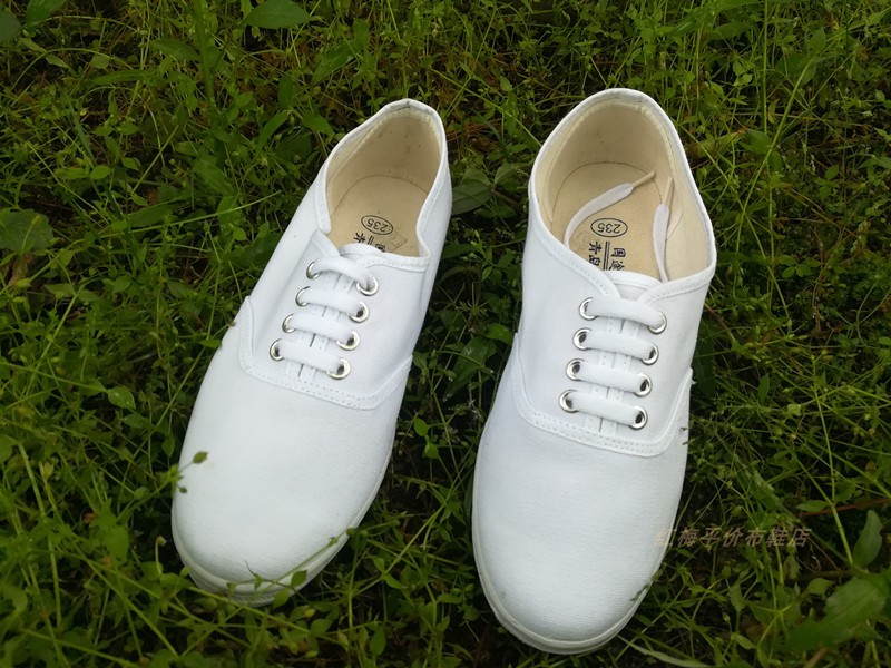 Trắng sneakers thể thao trường họp giày trắng giày vải giày tennis giày làm việc hoang dã nhỏ màu trắng giày nam giới và phụ nữ giày thể thao đẹp