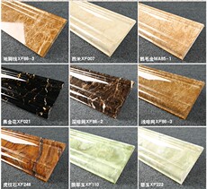 Бордюр 电视背景墙瓷砖边框线条装饰仿大理石人造岗石材门套线条收边线框