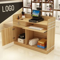 Convenience Store Clothing Cabinet Clothing Collection Silver Desk Desk table Beauty Fat Shop Office Reception Welcome Guest Clothing