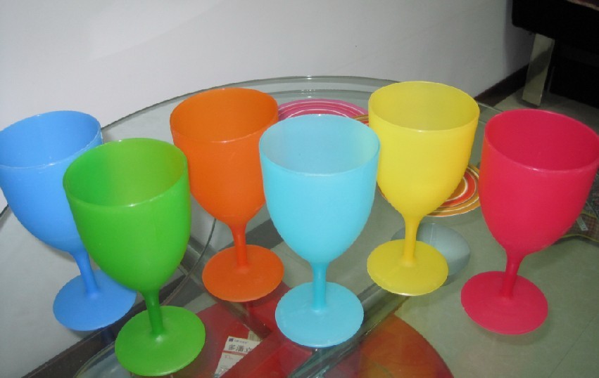 Baby House-Quality Plastic Cup Accompanying Cup of Colour Cup Ice Cream Cup Travel Cup 6 Color Bag