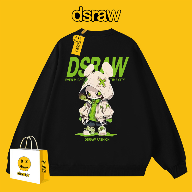 【Outlet Discount】Dsraw Official Collaboration | Brand Zone | Men's Sweatshirt 2026 New Autumn and Winter Cool Style
