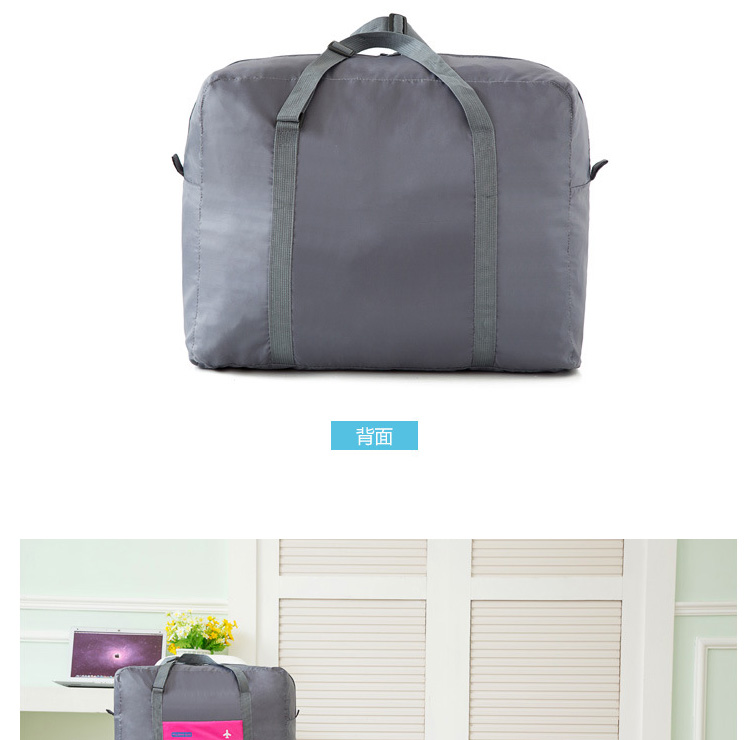 Túi du lịch xách tay nữ di động gấp lưu trữ túi dung lượng lớn túi duffel túi thể dục nam có thể kéo xe đẩy hành lý vali nhỏ