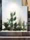 Simulated Cactus Landscaping, Sand Plant Display, Large Cactus Column Decoration, Creative Floor-Standing Potted Plant Ornaments
