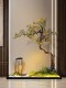 Artificial Welcoming Pine Tree, Chinese-Style Dry Landscape Landscaping, Indoor Staircase Corner Artificial Tree, Hotel Entrance Landscape Decoration