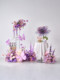 Artificial Flower Decorations, Purple Fake Flowers, Landscaping, Clothing Store Window Decoration, Scene Layout, Wedding Road Guide Flower Arrangements
