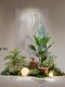 Indoor Artificial Green Plants, Camping-Style Decoration, Landscaping, Shopping Mall, Hotel, Shop Window, Fake Plants, Floor-Standing Ornaments and Arrangements