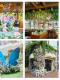 Guling Yisheng Spherical Plant Hanging Ceiling Decoration Pendant, Simulated Green Plant Moss Ball, Indoor Landscape Window Display