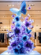 Artificial Flowers, Fake Flower Arrangements, Floral Art, Shopping Mall and Clothing Store Window Decorations, Large Floor-Standing Ornaments, Landscape Landscaping, and Visual Merchandising