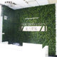 Simulated Three-Dimensional Bionic Plant Wall, Popular Outdoor Plastic Artificial Turf, Balcony Green Plant Wall, Simulated Plant Wall