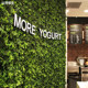 Simulated Three-Dimensional Bionic Plant Wall, Popular Outdoor Plastic Artificial Turf, Balcony Green Plant Wall, Simulated Plant Wall