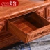 Aozhe Mahogany sofa cổ Trung Quốc Hedgekey gỗ hồng mộc nội thất phòng khách Gỗ rắn Đặt hàng sofa bàn cà phê S27 - Ghế sô pha ghế gấp thành giường Ghế sô pha