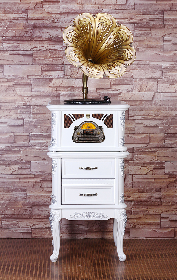 mâm đĩa than audio technica Jue phonograph sáng tạo retro cổ gỗ cổ điển vinyl ghi máy nghe nhạc sừng lớn máy nghe nhạc châu Âu 	đầu đĩa than cổ victor