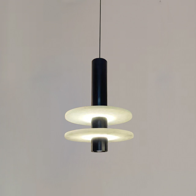 Nordic Modern Creative Simple and Unique Living Room Cafe Exhibition Hall Corridor Bedroom Entrance Marble Chandelier