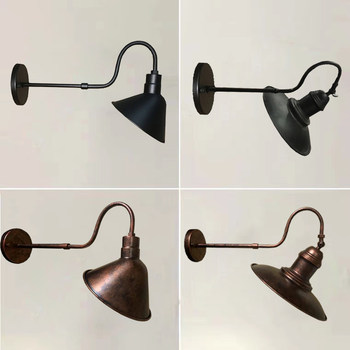 Retro Industrial Cafe Restaurant Led Wall Lamp Corridor Aisle Shop Outdoor Sign Waterproof Adjustable Wall Lamp
