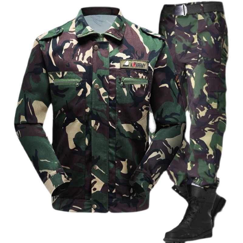 Work clothes men's spring and autumn labor conserved suit electric welding welders anti-scalding pure cotton site blouses abrasion-resistant tooling camouflan