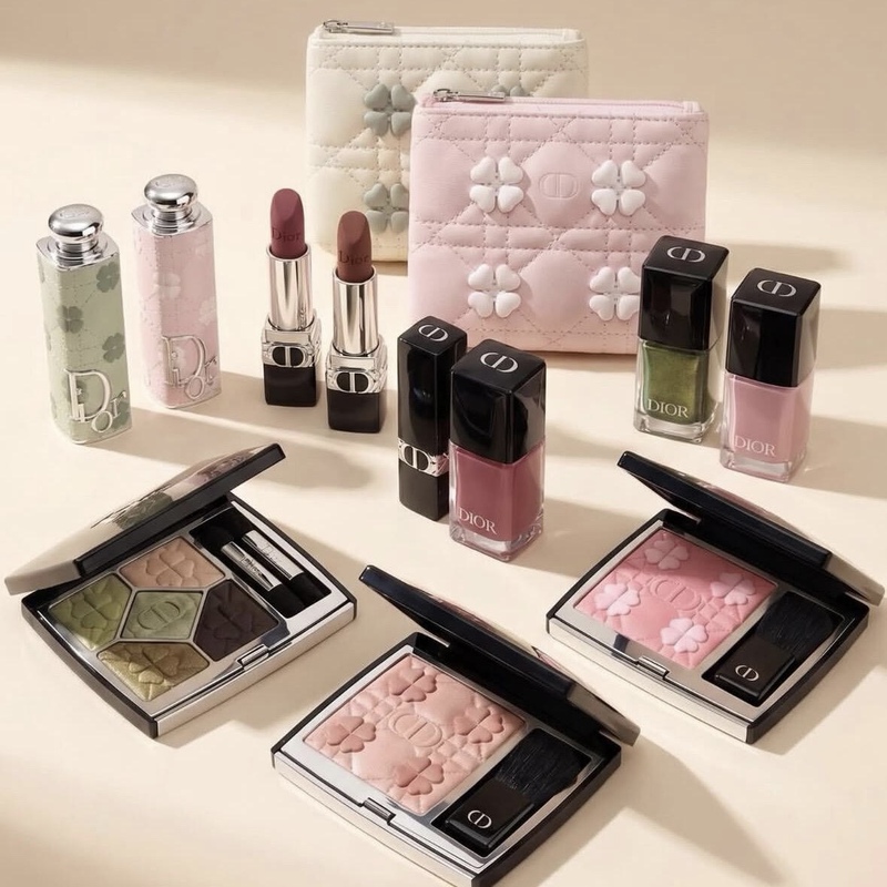 Dior Dior 26 Autumn Four-Leaf Clover Limited Edition Eyeshadow 883 Blush 849 Lipstick 211