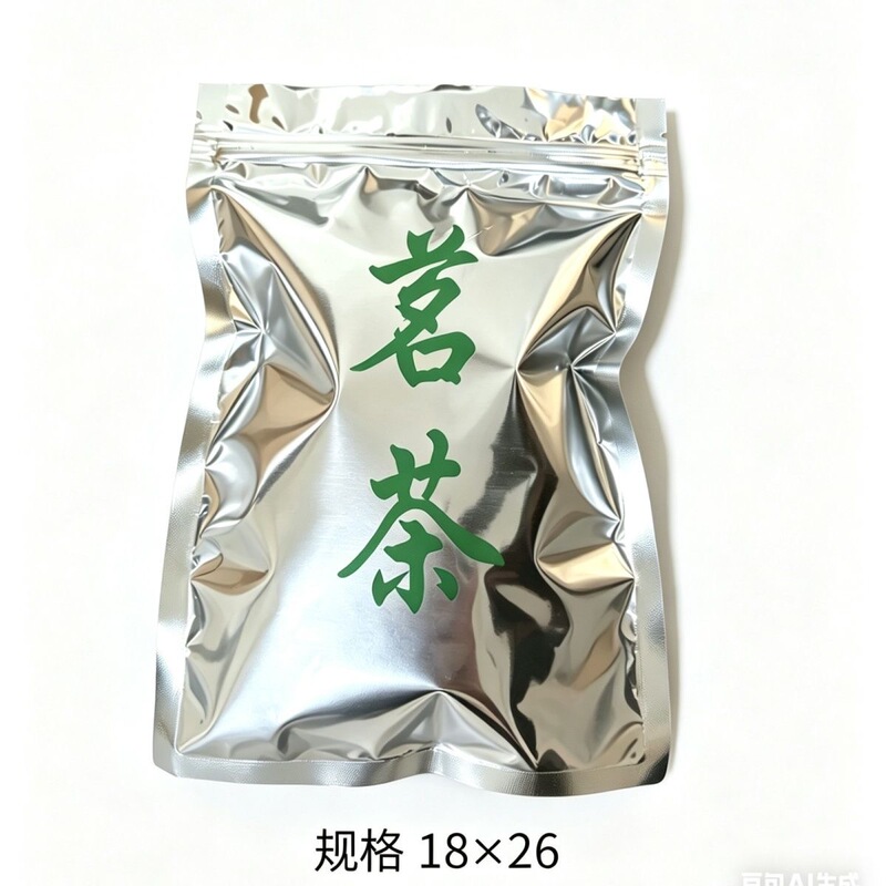 Tea Packaging Bags, Aluminum Foil Bags, Plastic Bags, Tin Foil Bags, Half-Pound Green Tea Bags, Universal Self-Sealing Tea Bags