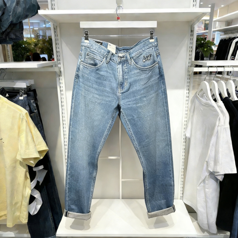 Lee Pants 731 Series Mid-Rise Loose Tapered Men's Denim Trousers Lmb2417313Sp00F-A05211