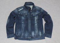 Clear Bunker Special Price Mens Denim Jacket Tooling Jacket Male Trend Handsome and Damp Jacket