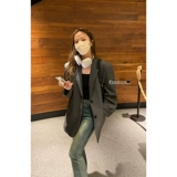 Весенний пиджак классического кроя для отдыха, оверсайз, изысканный стиль