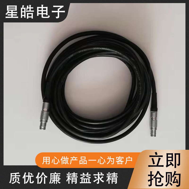 China test GPS host connected to the radio data cable ten for ten pins, ten for five pins, seven for five pins