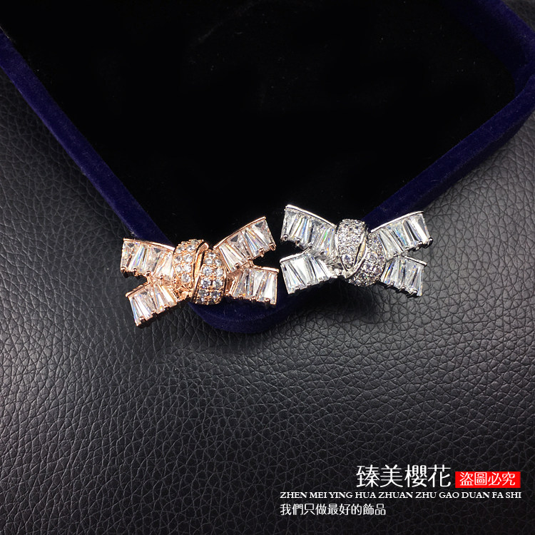 Broche femme en Zircon diamant - Ref 1170375 Image 10