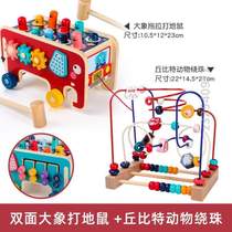 Action Gopher Toy Puzzle 2 Multi-Function Toddler_1 Training Baby Knocking Childrens Toy Year-old Fine 1