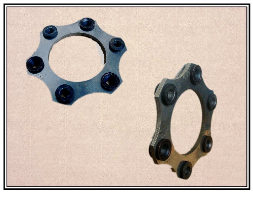 Coupling diaphragm custom-made coupling stainless steel sheet friction sheet elastic sheet connecting sheet DJM 2 3 4 5