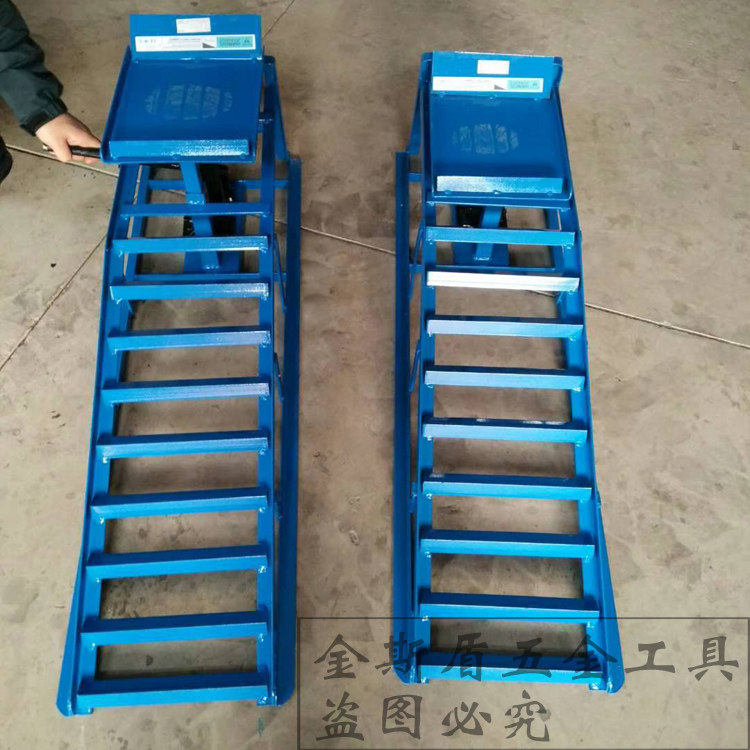 Car Repair Private Lift ramp pad Swap Engine Oil Bracket Ramp Maintenance Tire Repair Tire Repair iron bracket Facilities-Taobao