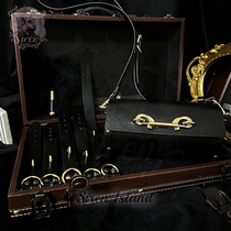 Siren Island Leather Bondage Props Crossbody Bag S Props M Flirting Supplies Cowhide Deconstruction Bag Bundling Tool