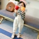 2018 bé gái mùa đông mới bé gái phù hợp với mùa đông 01-2-3 tuổi trẻ sơ sinh dày cotton cộng với bộ đồ nhung