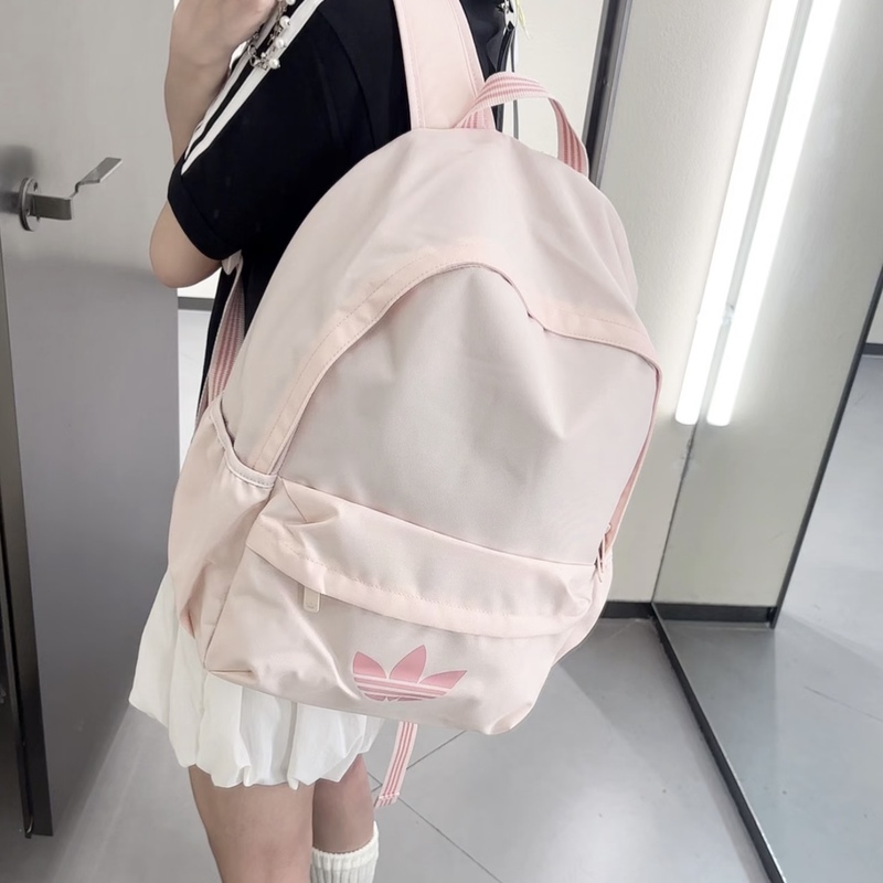 Adidas Adidas New Clover Backpack for Middle and High School Students Large Capacity Casual Bag Kq6386