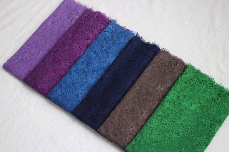 Description Picture 6 of item31 colors optional Promotional ultra-low price Export mesh yarn eyelash lace Handmade diy dress wedding accessories