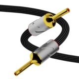 Моносаудио чистого бронзового покрытия 铑 Золотая банановая головка Hifi Audio усилитель Bile Machine Cable Cable
