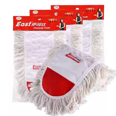 Isida mop Universal wide and easy-to-clean earth flat replacement mop Wooden floor tile mop mop head