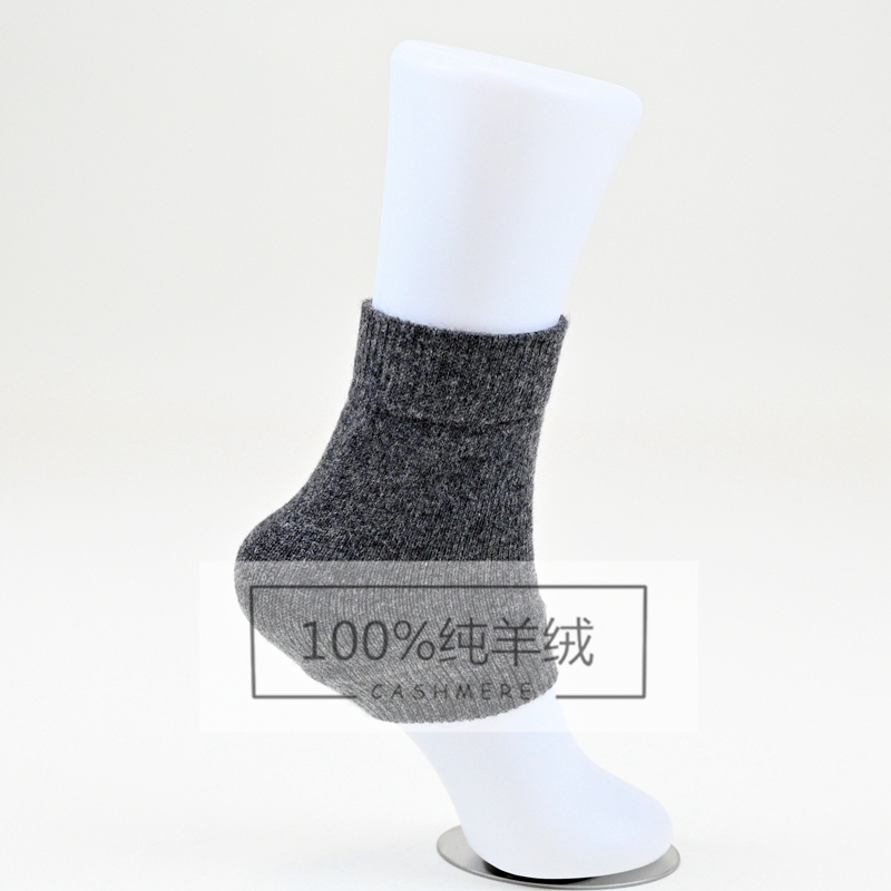 Ankle Protector for Women, Ankle Protection Sleeve, Joint Rheumatism Warm Half-Finger Cashmere Socks, Anti-Cold and Anti-Freeze Short Winter Wool Socks