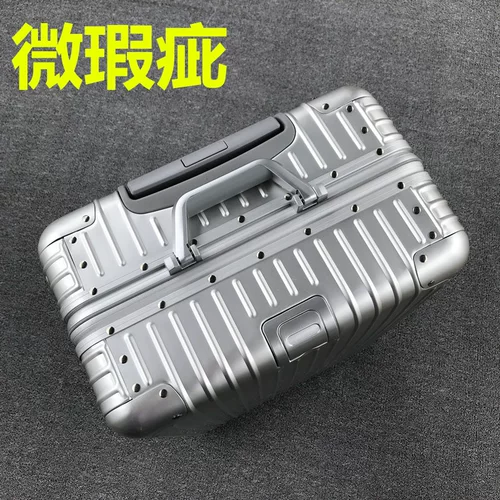 Цельнометаллический чемодан, металлическая коробка подходит для мужчин и женщин, сумка, алюминиево-магниевый сплав