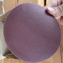 Flocking sandpaper sheet 5 inch sandpaper sheet suction cup polished sheet