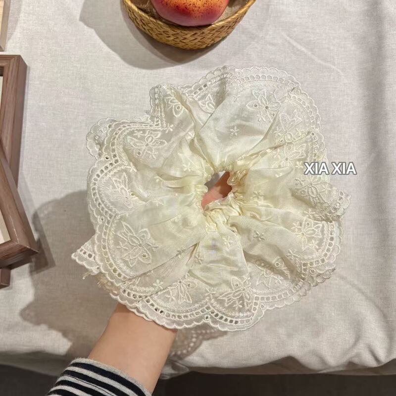 Xiaoxia Carefully Selects High-Quality Hair Accessories Awr Lace Double-Layered Hair Tie 00372 Now Available Xiaoxia Carefully Selects High-Quality Hair Accessories Awr Lace Double-Layered Hair Tie 00372 Now Available