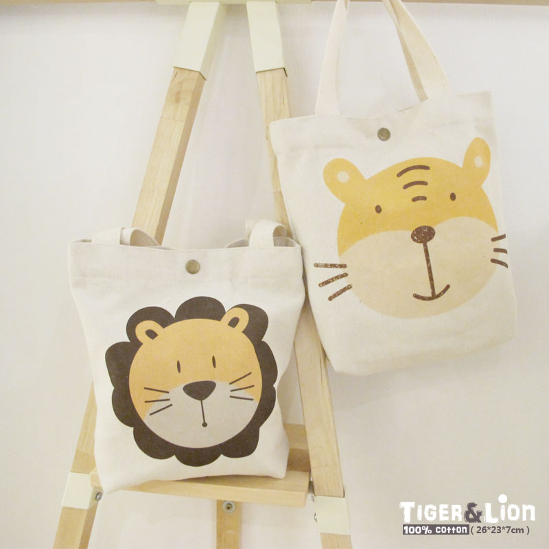 Totu Sen series new handbag ladies canvas small handbag mommy bag hand carry lunch bag canvas bento bag