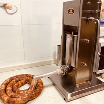 Stainless steel enema machine Household manual sausage machine Sausage filling machine Sausage filling machine Commercial electric fully automatic